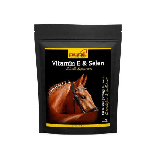 Marstall Vitamin E in Selen hrana za konje.