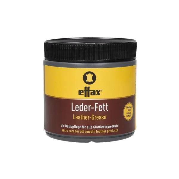 Effax mast za usnje, črna.