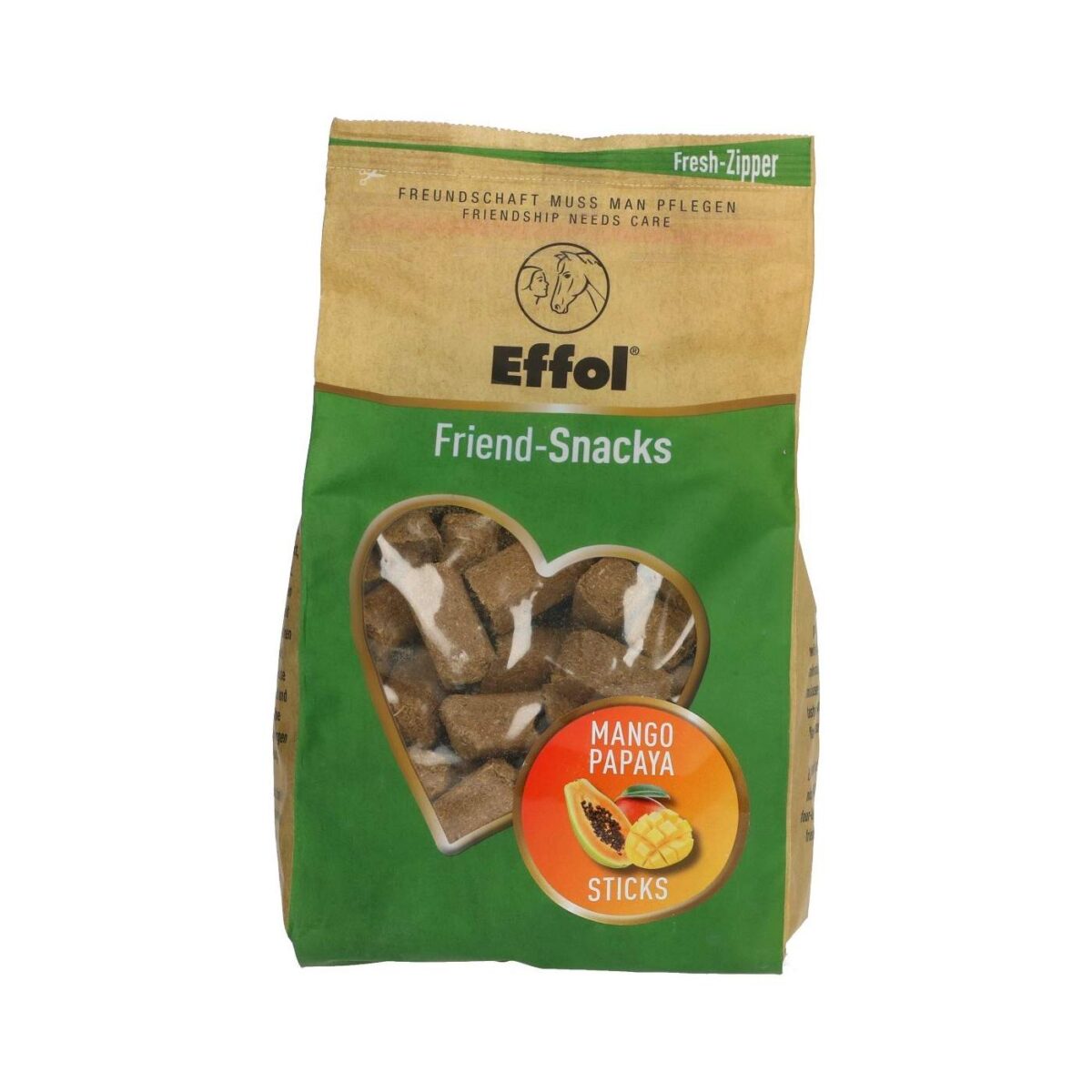 Priboljški Effol za konje, okus Mango-Papaja.