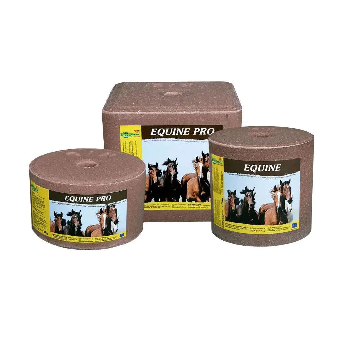 lizalni kamen za konje Mineralno vitaminski lizalni kamen za konje Equine Pro.