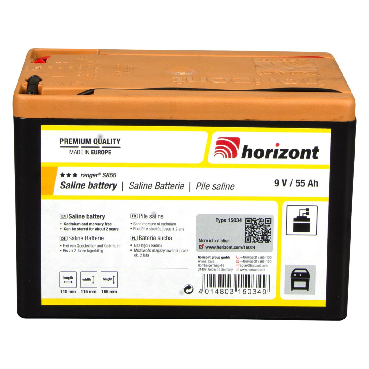 Kisla baterija Horizont