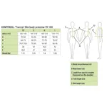 Ženski zaščitni jopič Komperdell Frontzip Slim