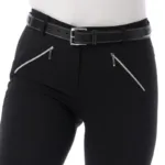EquiTheme Lotty Schwarze Reithosen – Bild 2