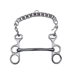 Zaprežna puna ravna žvala Gag