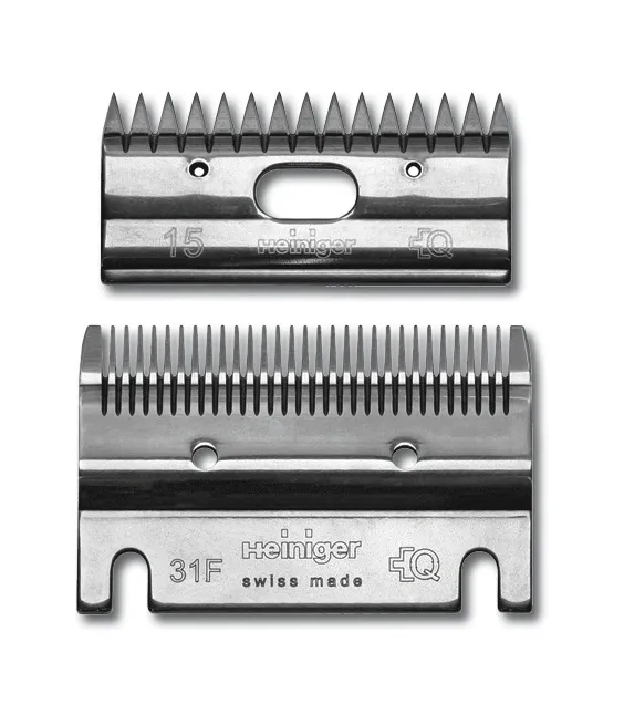 538102 Set nožev za električne škarje Heiniger 1-2mm (31F+15) - slika 1