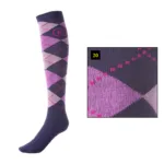 Čarape Kavalkade t.plava/ljubičasta