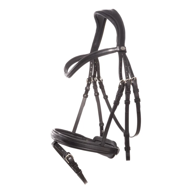 robin uzda črna Uzda Kavalkade Robin - slika 1