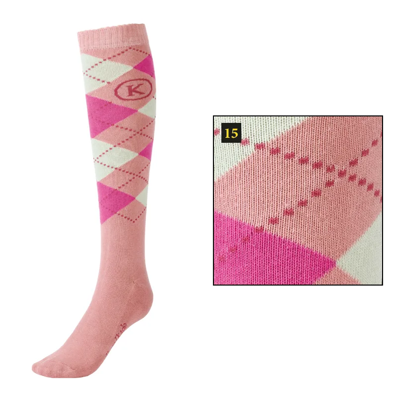 svetlo roza roza kavalkade Otroške nogavice Kavalkade sv.roza/roza - slika 1