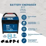 Akumulatorski električni pastir Ukal B17 - slika 2