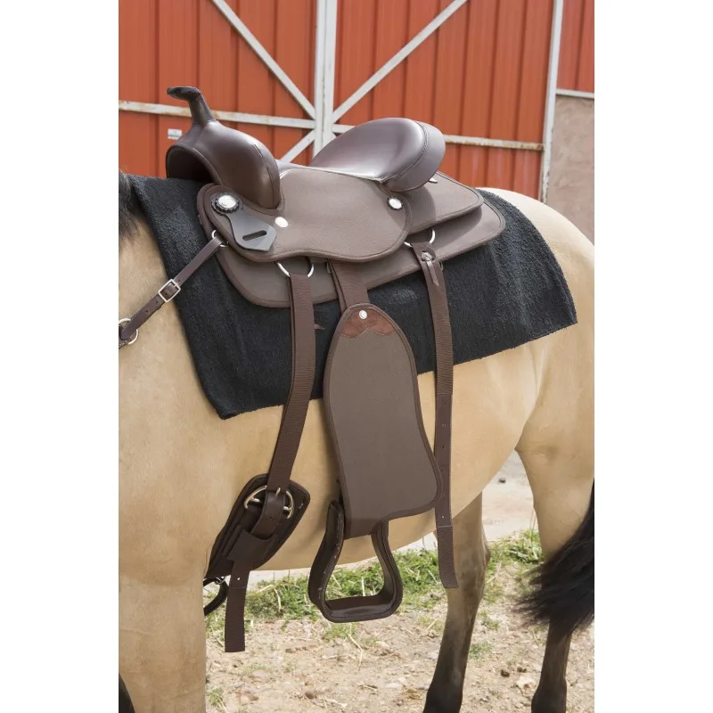 westride-synthetic-western-saddle-SEDLO-CLAIR.SI WESTRIDE sintetično western sedlo Cordura 13'' Half Quarter - slika 1