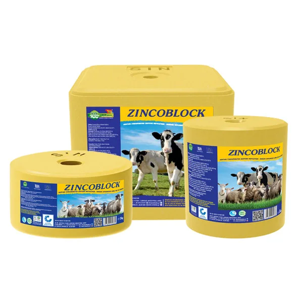 zincblock solni lizalmni kamen cink za konje ovce govedo koze Mineralni lizalni kamen ZINCOBLOCK - slika 1
